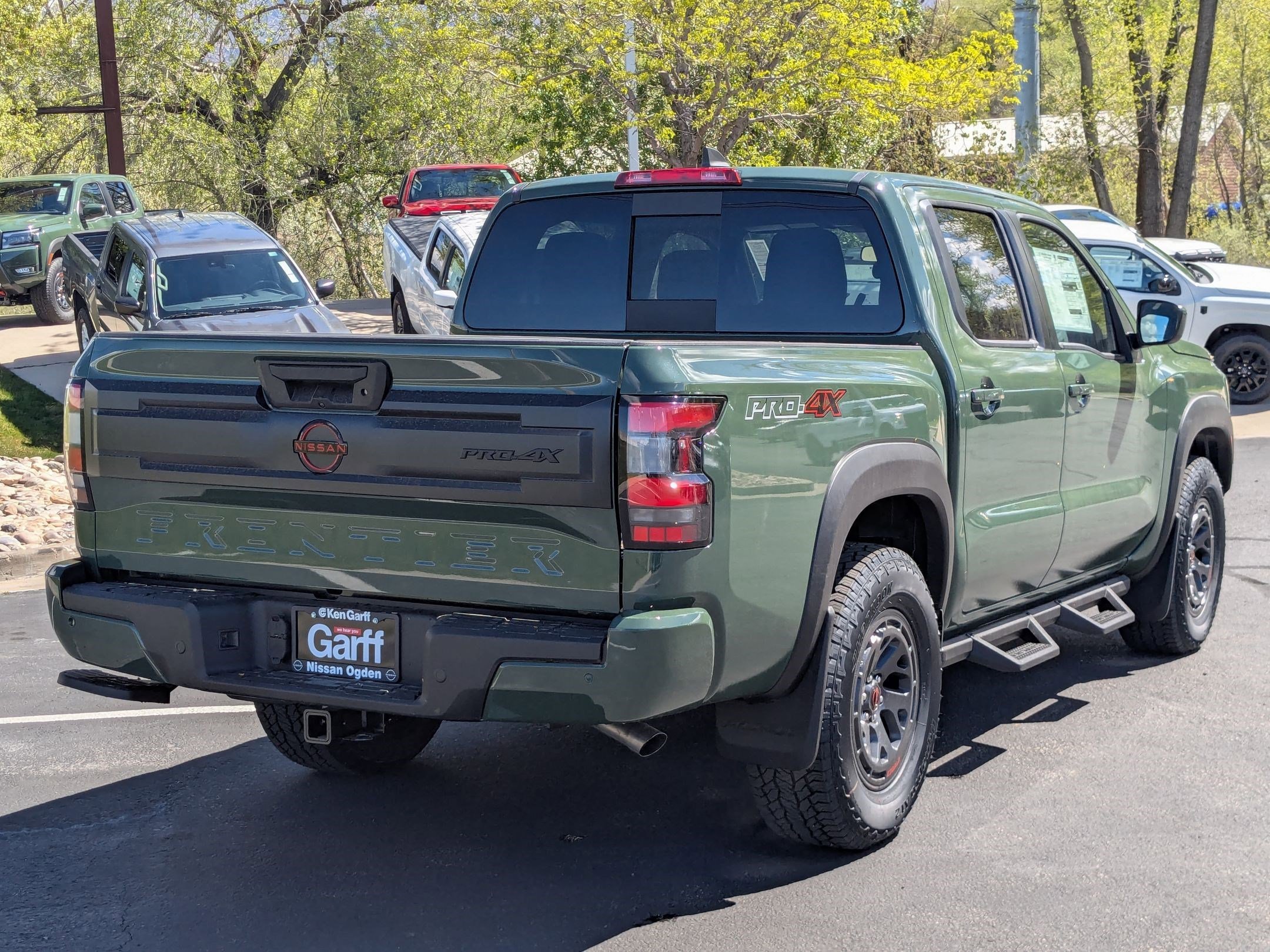 New 2026 Tactical Green Metallic Nissan PRO-4X image 3