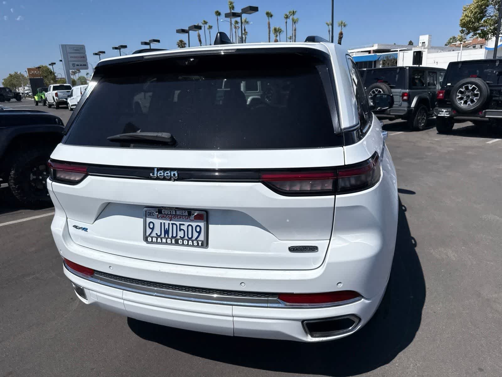 Used 2023 Bright White Clearcoat Jeep Overland image 19
