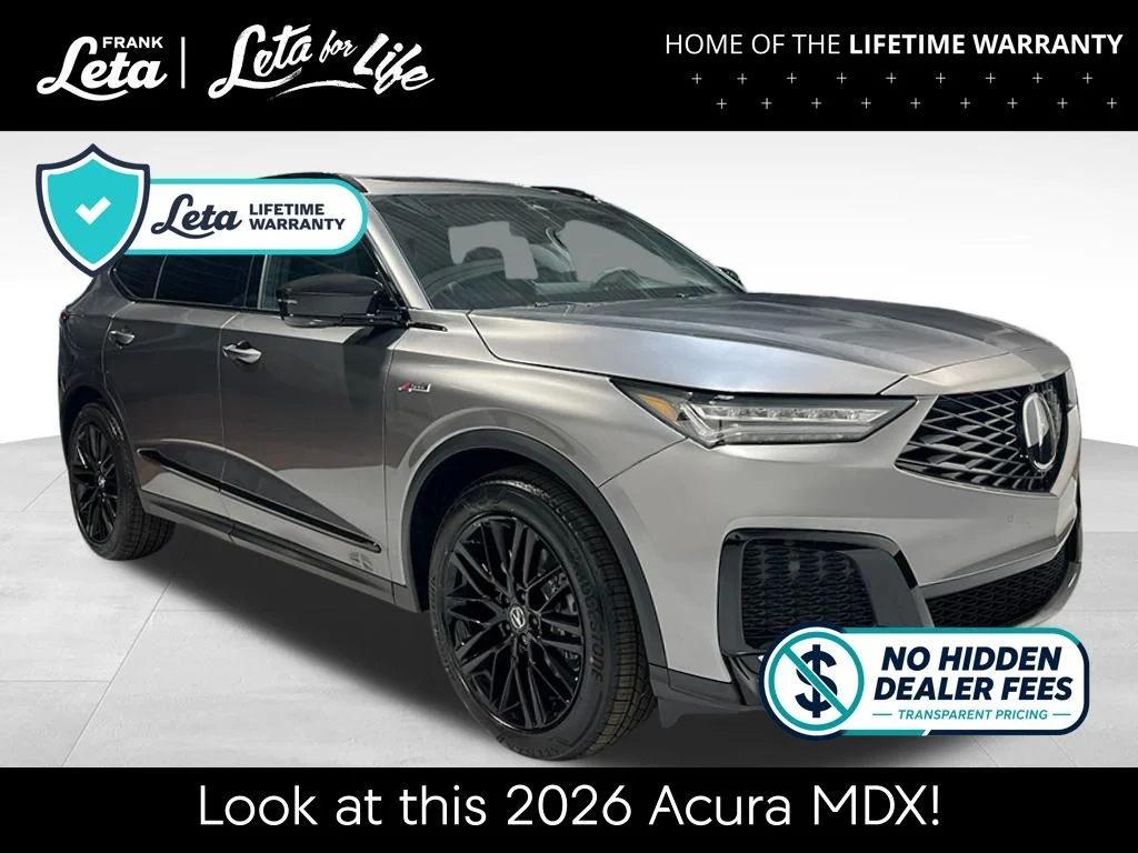 New 2026 Black Acura A-Spec Advance Package image 8