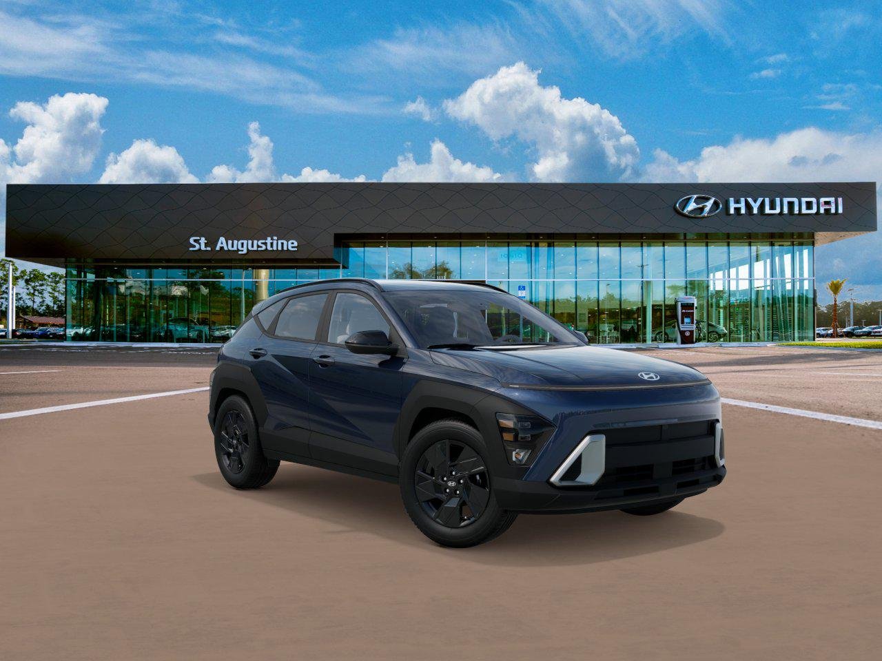 New 2027 Denim Blue Pearl Hyundai SEL Sport FWD image 2