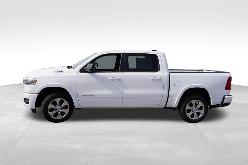 New 2026 Bright White Clear-Coat Exterior Paint RAM Big Horn image 8