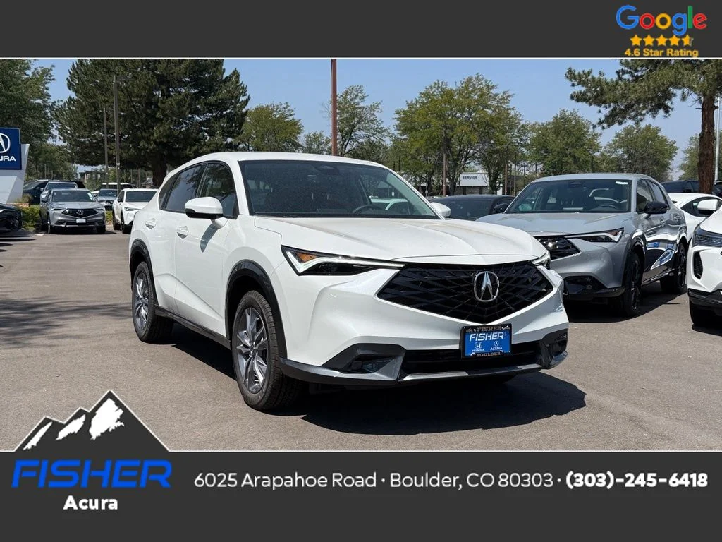 New 2026 Platinum White Pearl Acura Base image 1