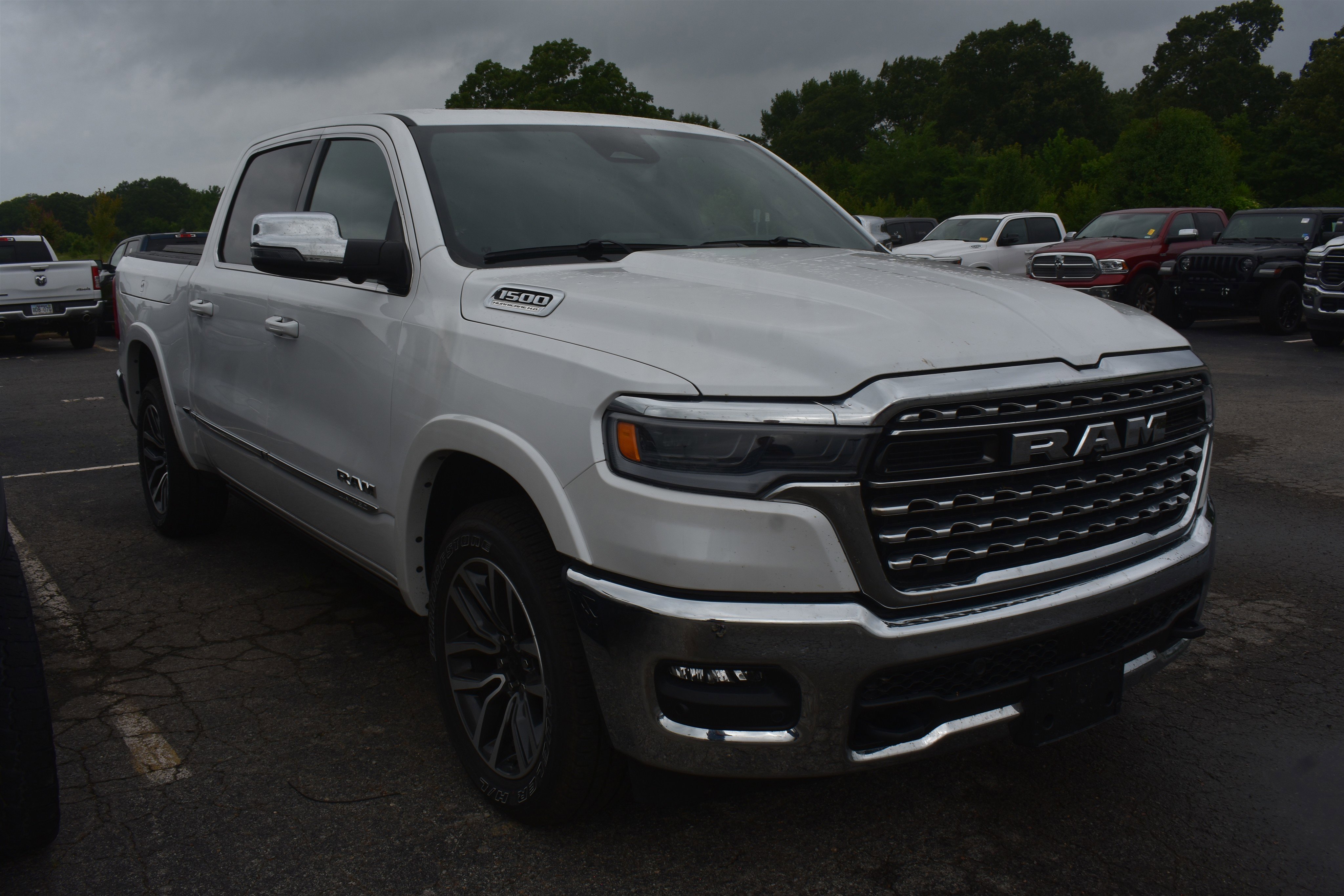 Used 2026 Ivory White Tri-Coat Pearlcoat Ram Limited image 3