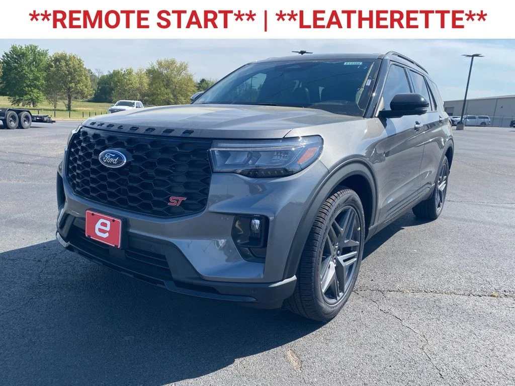 New 2026 Carbonized Gray Metallic Ford ST image 3