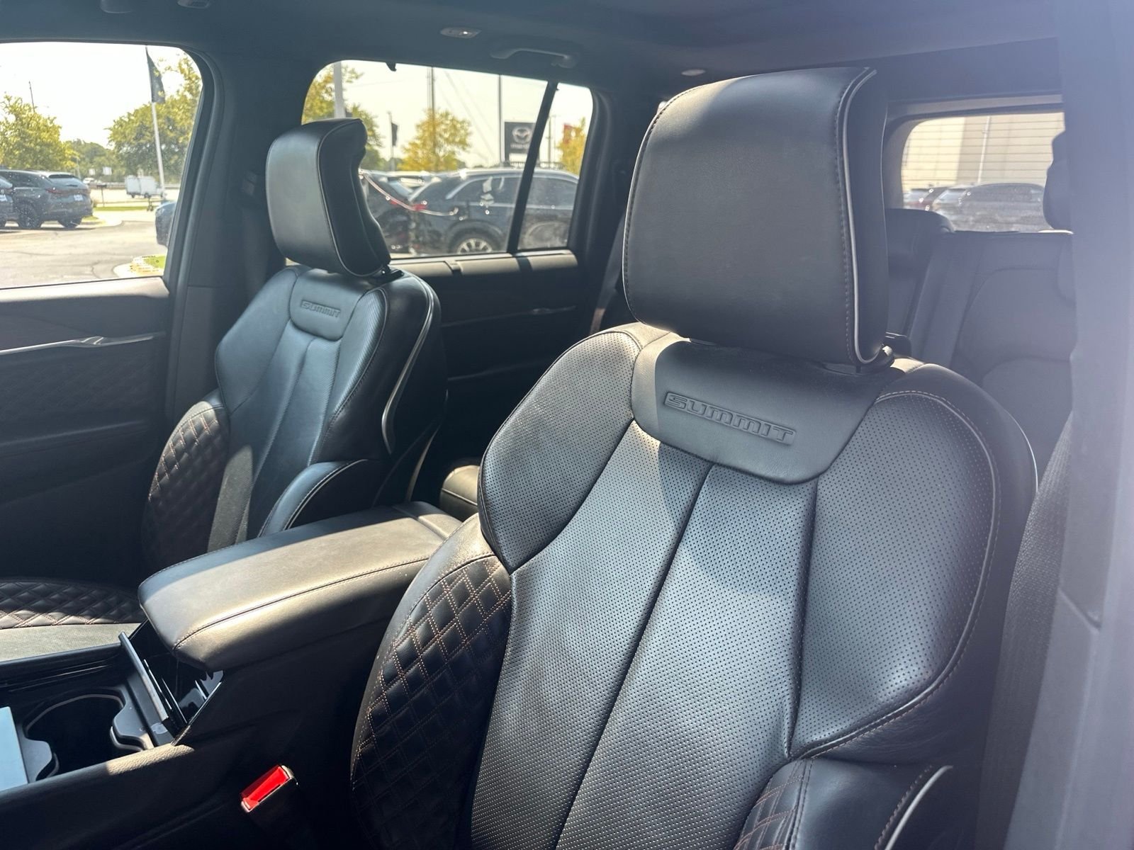 Used 2022 Bright White Clearcoat Jeep Summit image 10