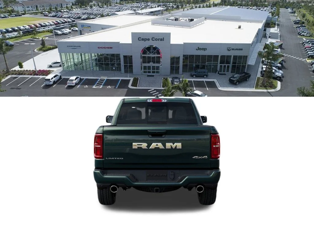 New 2026 Serrano-Green Metallic Exterior Paint RAM Limited image 9