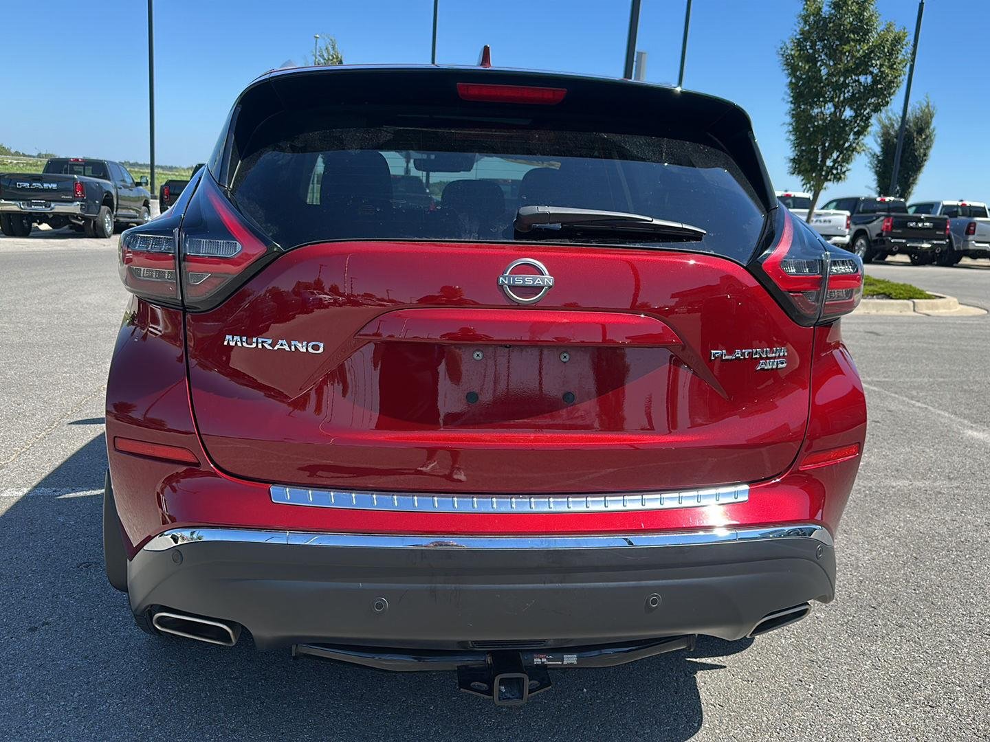 Used 2024 Scarlet Ember Tintcoat Nissan Platinum image 3