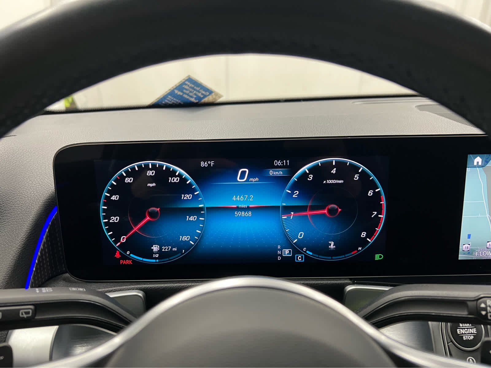 Used 2022 Denim Blue Metallic Mercedes-Benz GLB 250 image 27