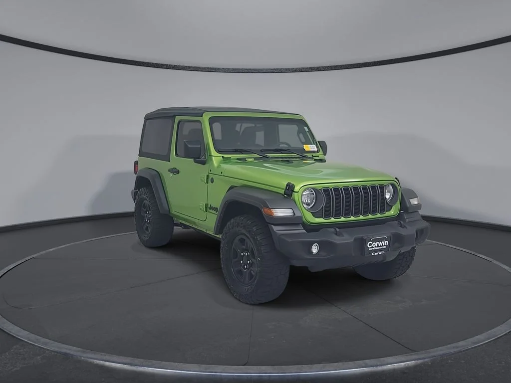 Certified Used 2025 Green Jeep Sport image 11