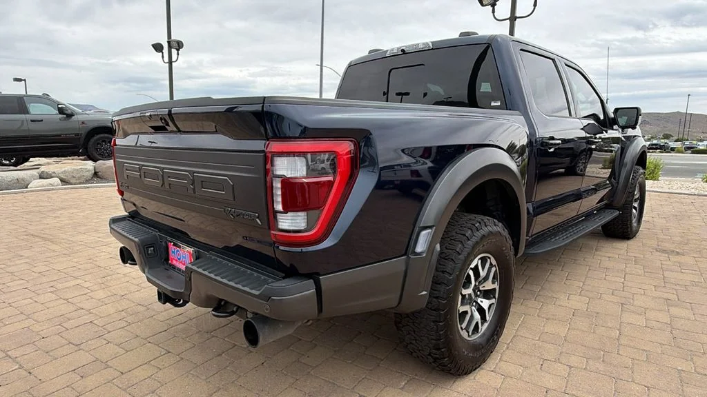 Used 2023 Blue Metallic Ford Raptor image 3