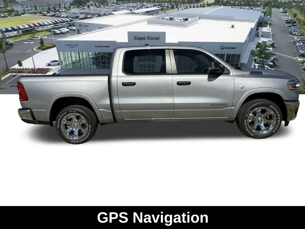 New 2026 Billet Silver Metallic Clear-Coat Exterior Paint RAM Big Horn/Lone Star image 3