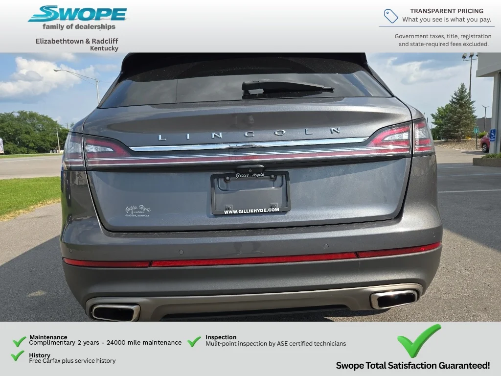 Used 2022 Asher Gray Metallic Clearcoat Lincoln Reserve image 6