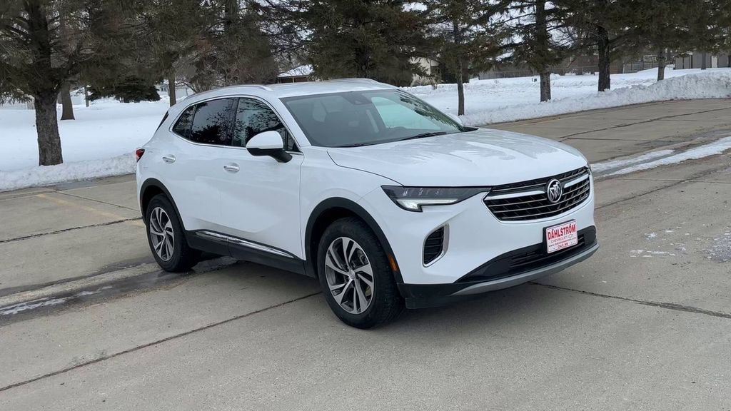 Used 2021 Buick Envision Essence with VIN LRBFZPR40MD124796 for sale in Oslo, Minnesota