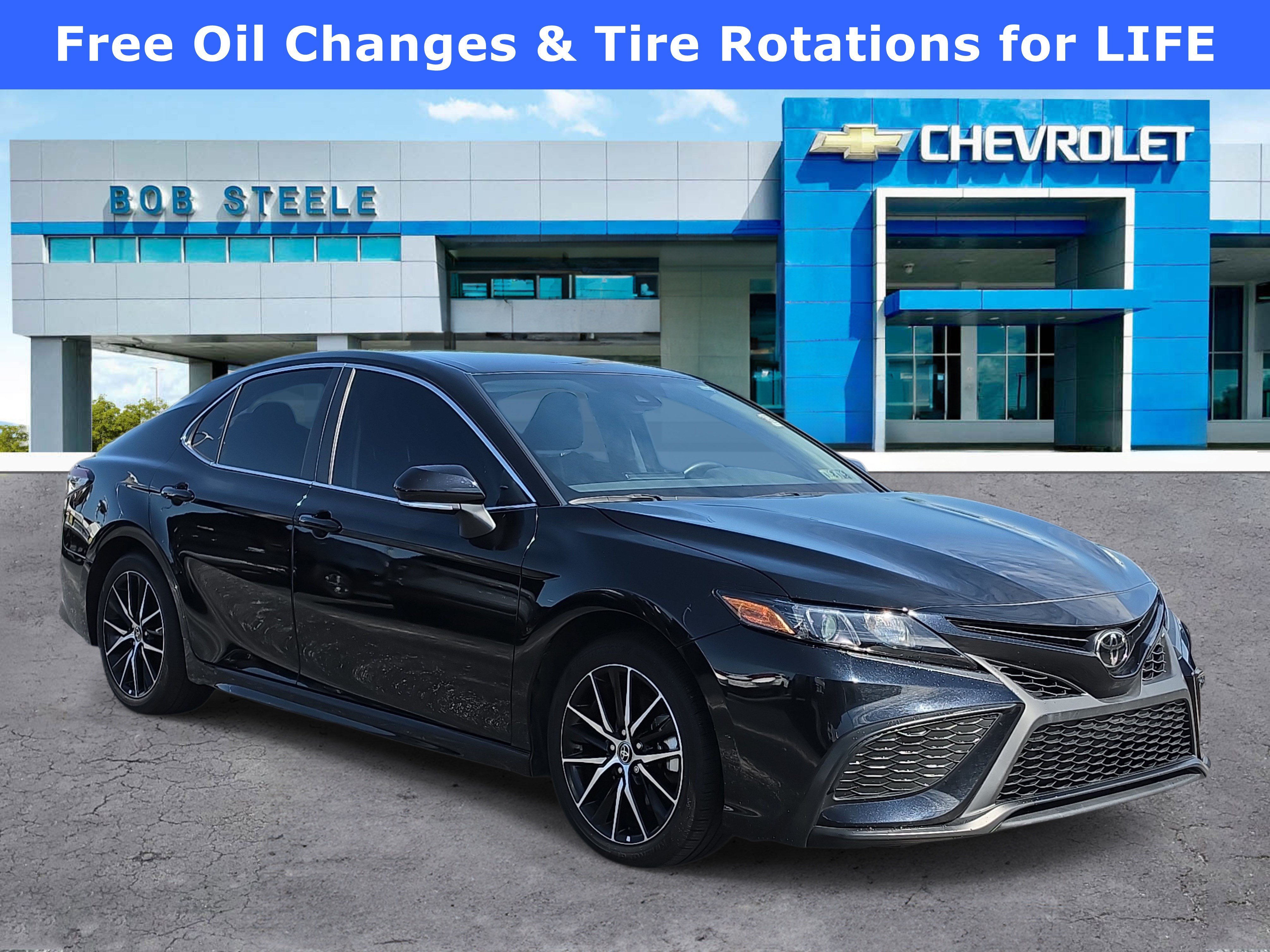 Used 2024 Black Toyota SE image 1
