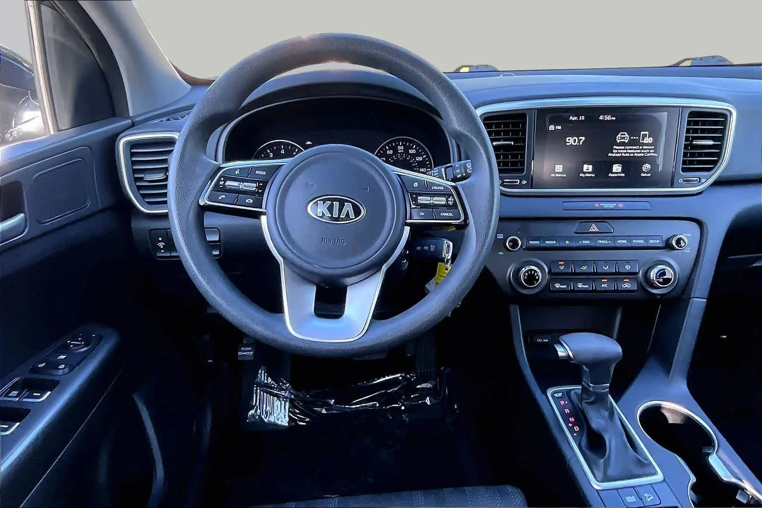 Certified Used 2020 Black Cherry Pearl Kia LX image 9