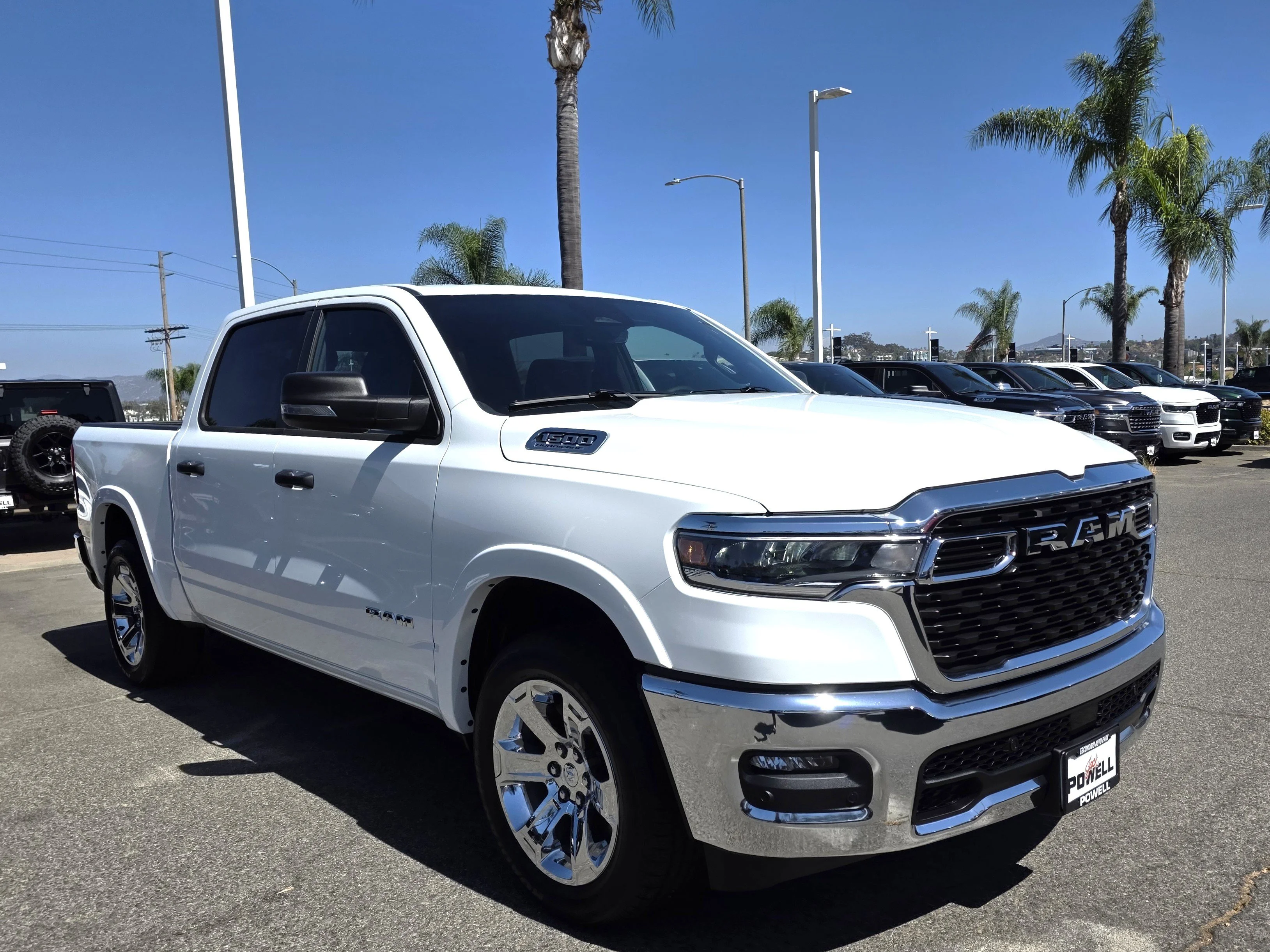 New 2026 Bright White Clearcoat RAM Big Horn/Lone Star image 6