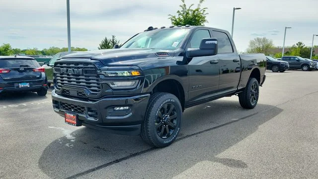 New 2026 Diamond Black Crystal Pearl-Coat Exterior Paint RAM Big Horn image 7
