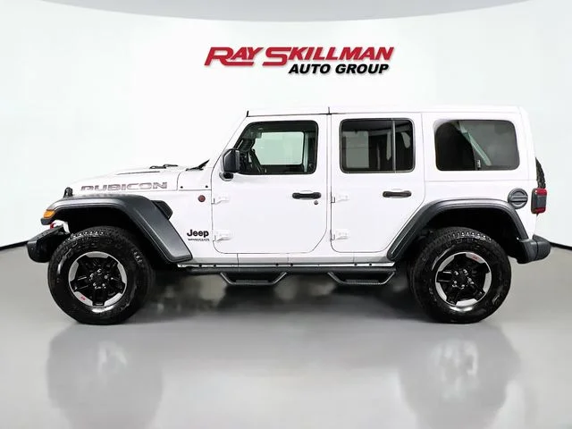 Used 2018 White Jeep Unlimited Rubicon image 4