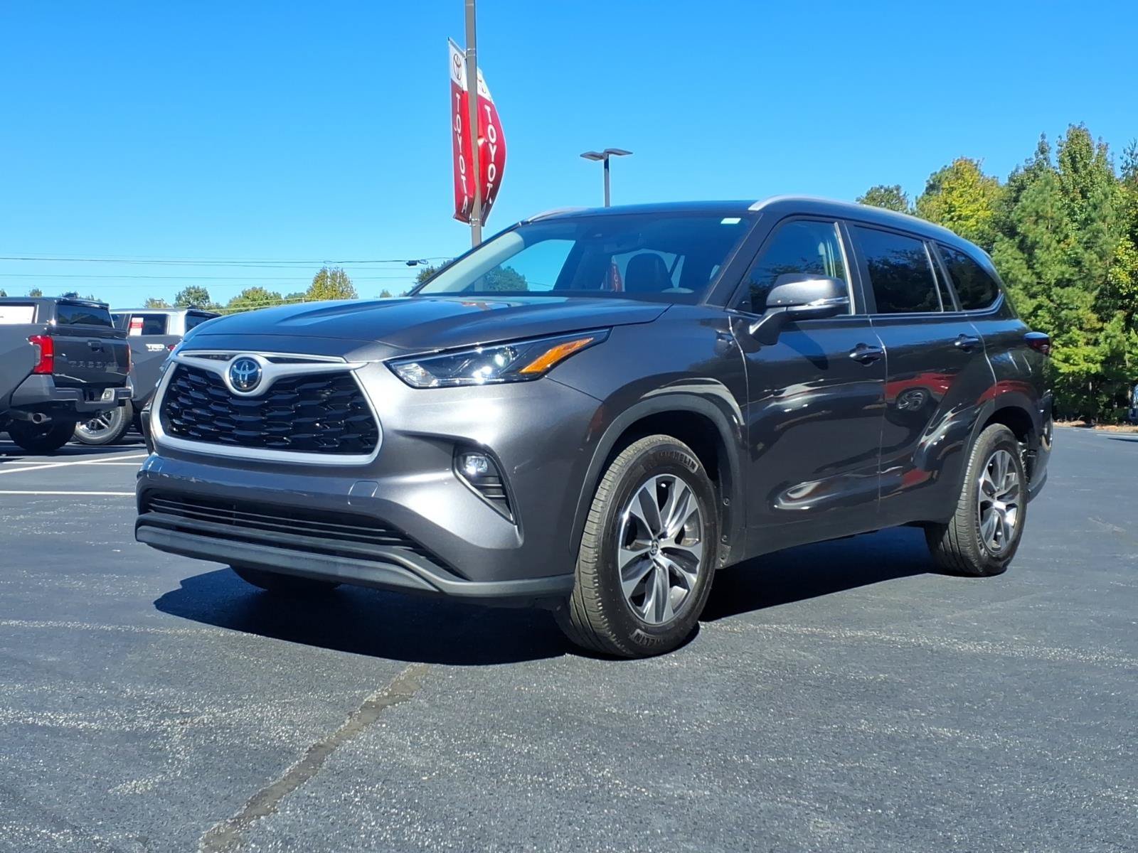 Used 2024 Magnetic Gray Metallic Toyota LE image 1