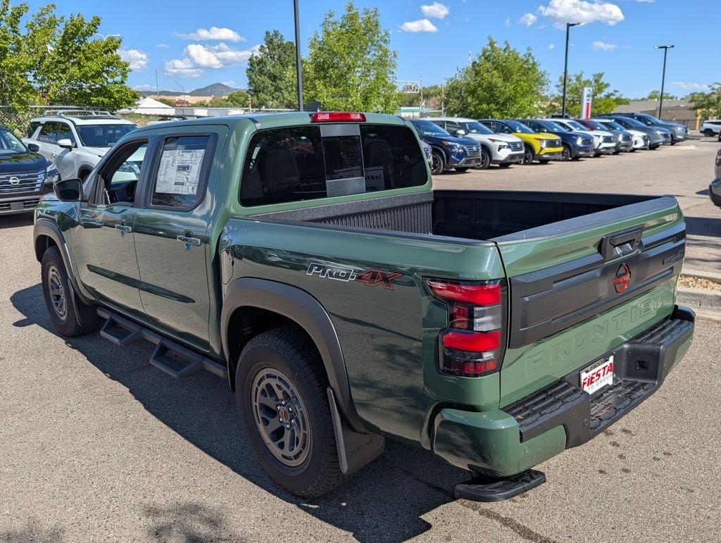 New 2025 Tactical Green Metallic Nissan Crew Cab PRO-4X® image 8