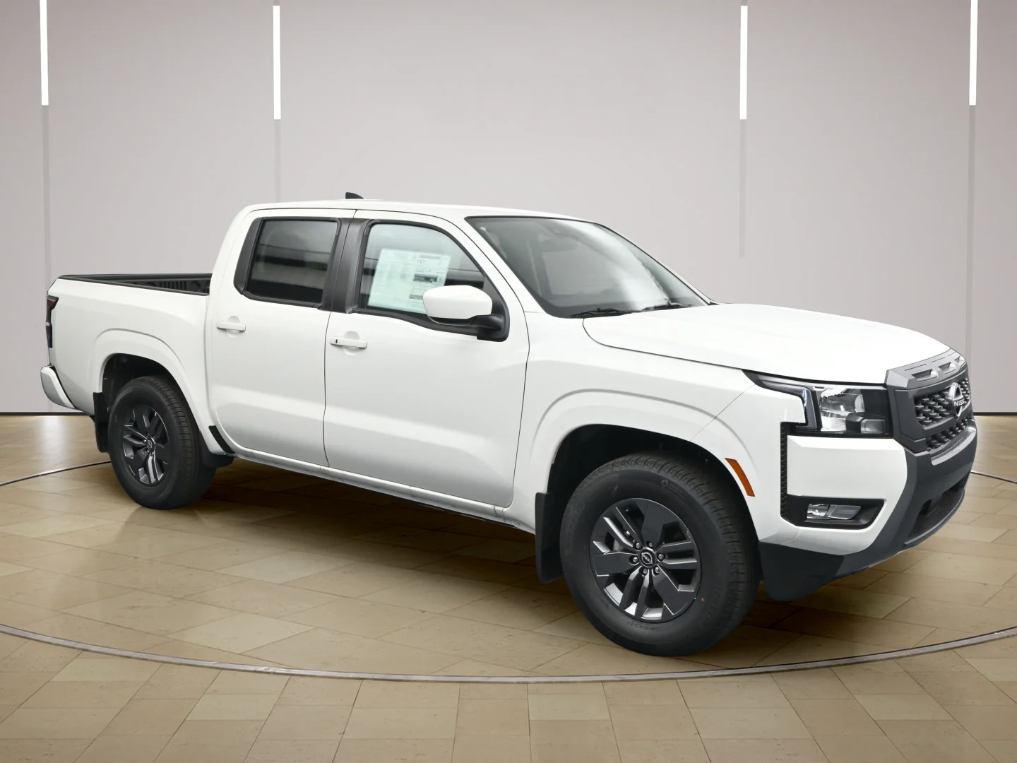 Certified Used 2025 Glacier White Nissan SV image 1