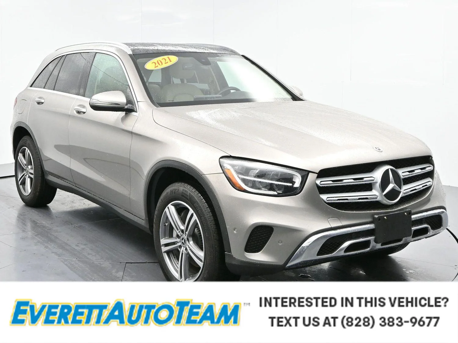 Used 2021 Mojave Silver Metallic Mercedes-Benz GLC 300 image 1