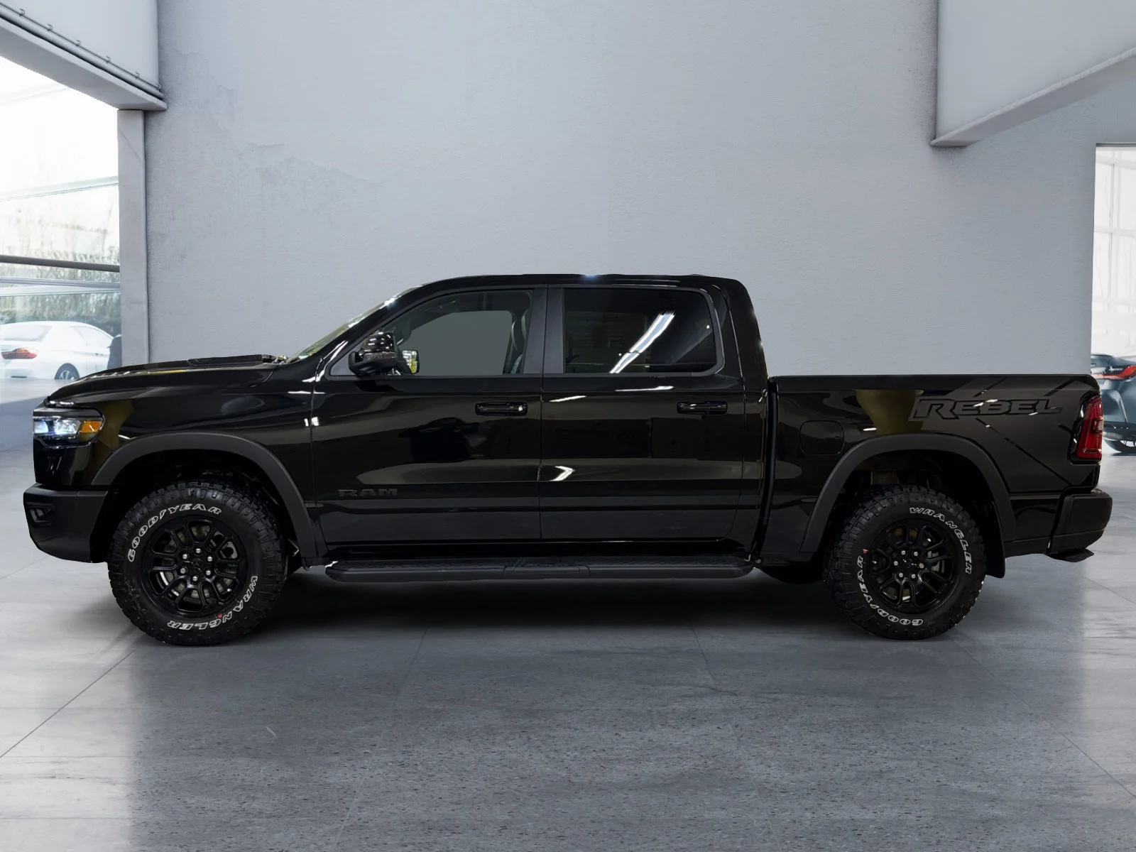 New 2027 Diamond Black Crystal Pearl Ram Rebel image 2