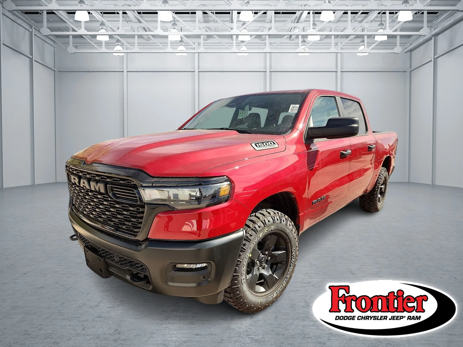 New 2027 Molten Red Pearl-Coat Paint Ram WARLOCK CREW CAB 4X4 5