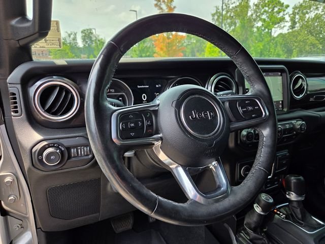 Used 2021 Silver Jeep Unlimited Sahara Altitude image 10