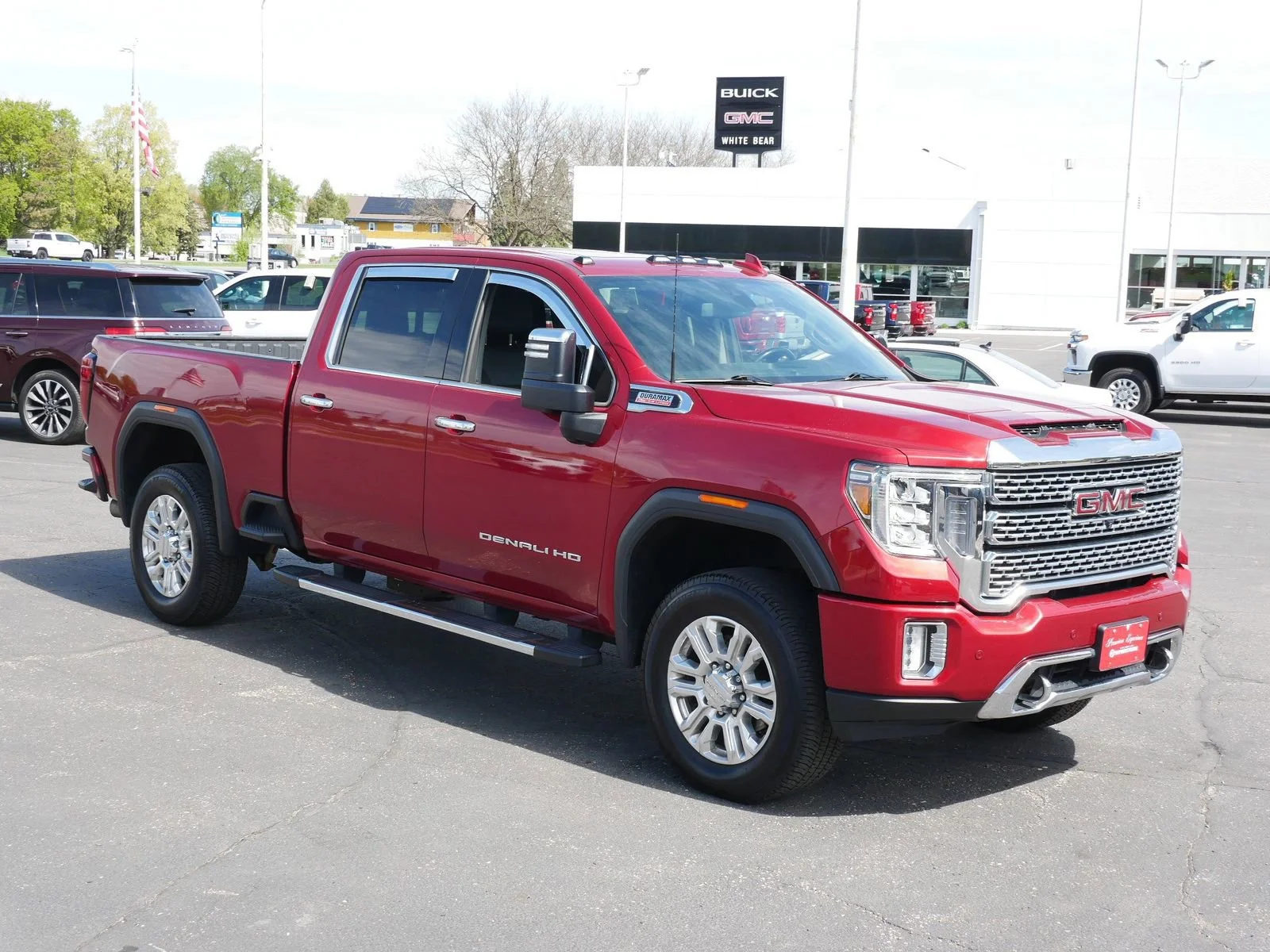Used 2022 GMC Sierra 3500 Denali HD Denali with VIN 1GT49WEY8NF110422 for sale in White Bear Lake, Minnesota