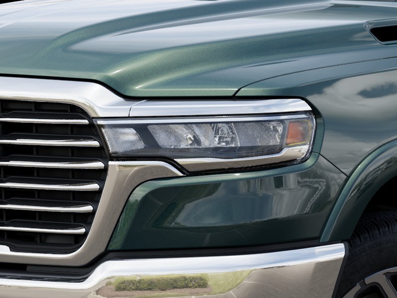New 2027 Serrano-Green Metallic Exterior Paint RAM Laramie Crew Cab 5