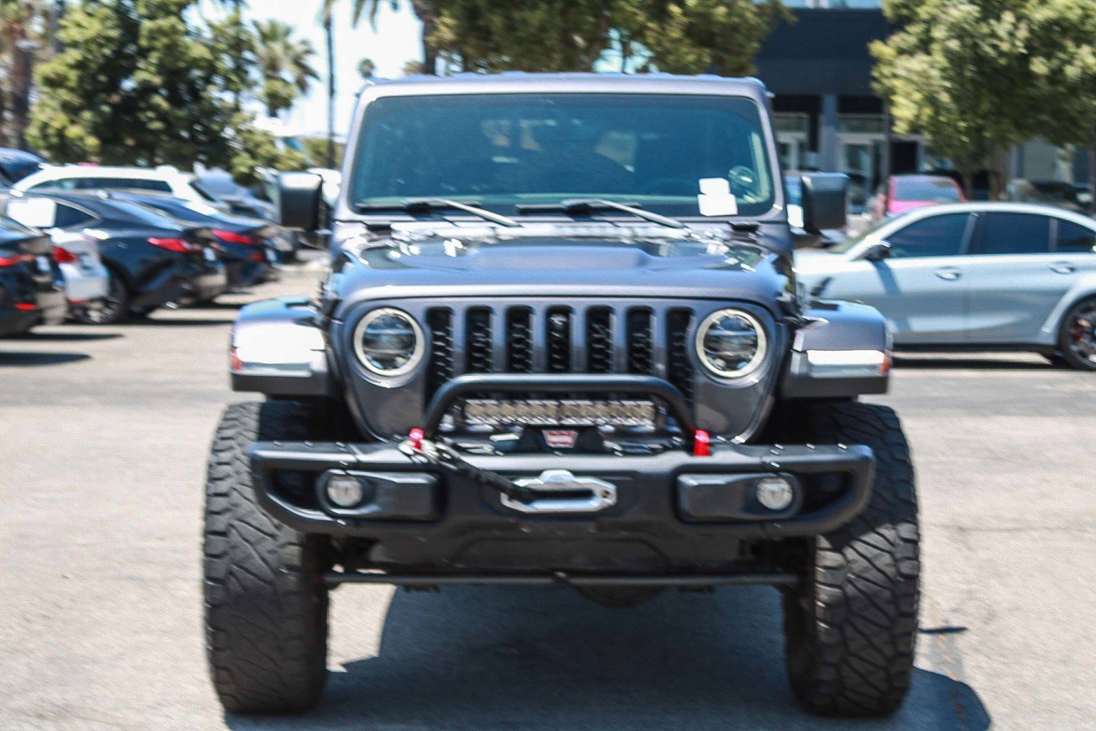Used 2021 Granite Crystal Metallic Clearcoat Jeep Unlimited Rubicon image 2