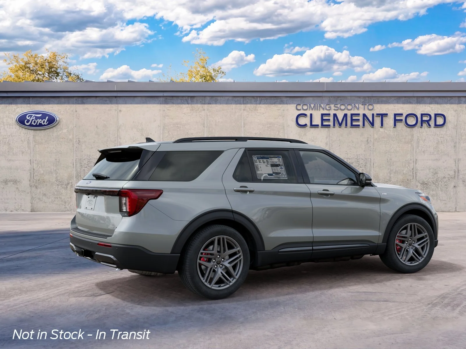 New 2027 Avalanche Gray Ford ST-Line image 6