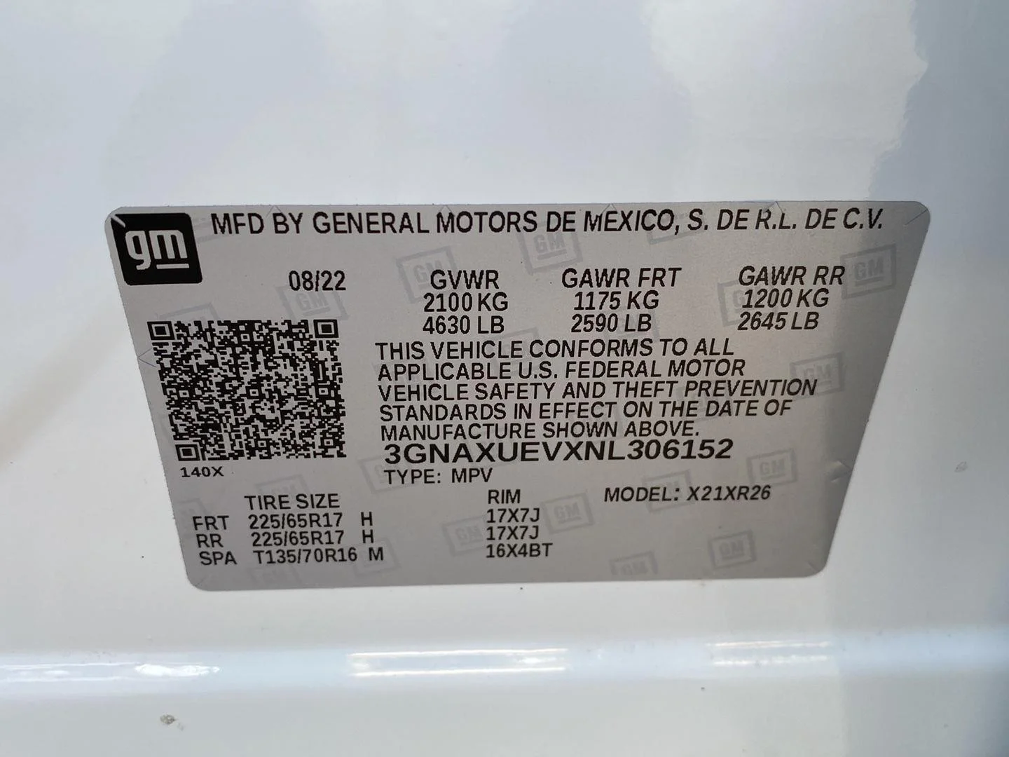 Used 2022 Iridescent Pearl Tricoat Chevrolet LT image 17