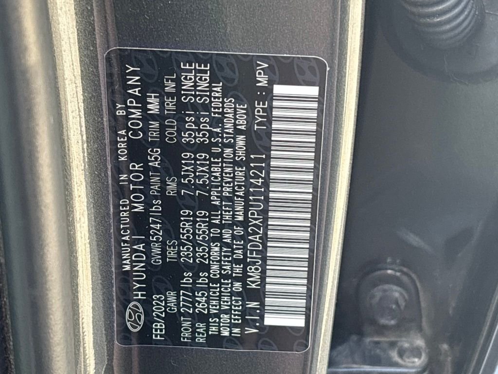 Used 2023 Gray Hyundai Limited image 19