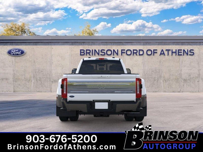 New 2026 Star White Metallic Tri-Coat Ford King Ranch image 5