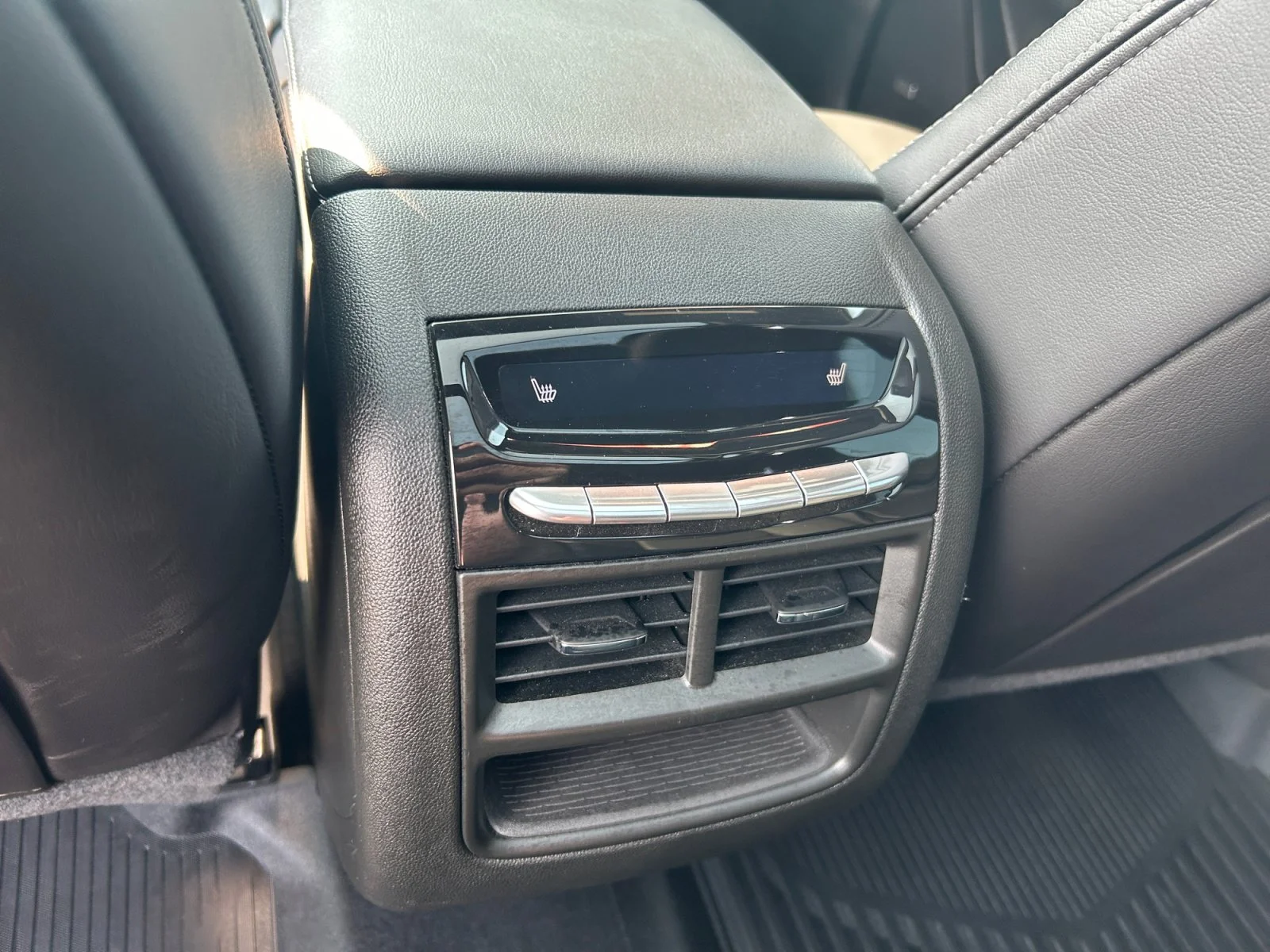 Certified Used 2025 STELLAR BLACK METALLIC Cadillac AWD Premium Luxury Leather Sunroof Nav image 20