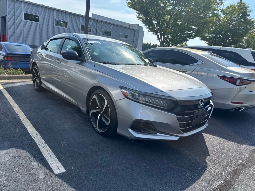 Used 2021 Silver Honda Sport Special Edition image 1