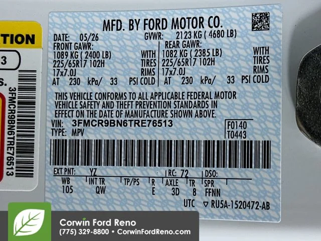New 2026 Oxford White Ford Big Bend image 34