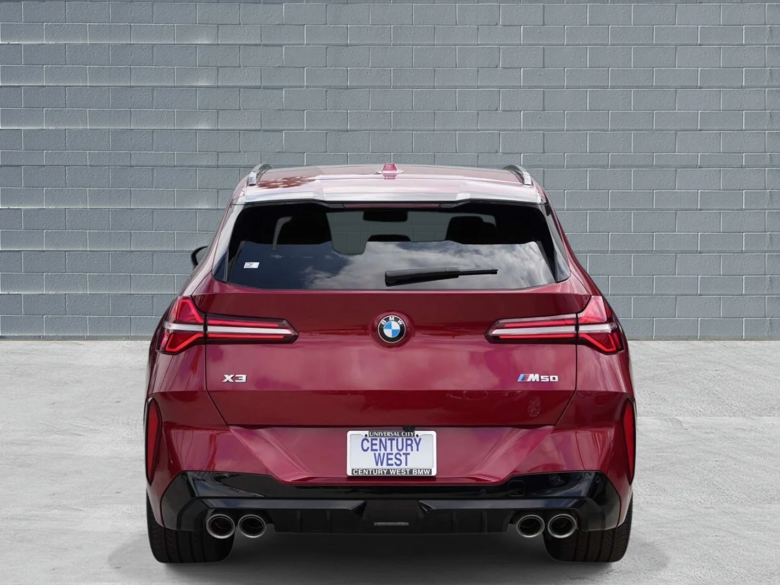 Used 2026 Vegas Red Metallic BMW M50 xDrive Sports Activity Vehicle image 4