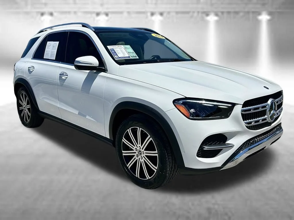 Certified Used 2024 Polar White Mercedes-Benz GLE 450 image 3