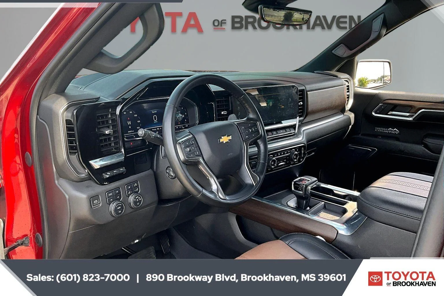 Used 2023 Radiant Red Tintcoat Chevrolet High Country image 12