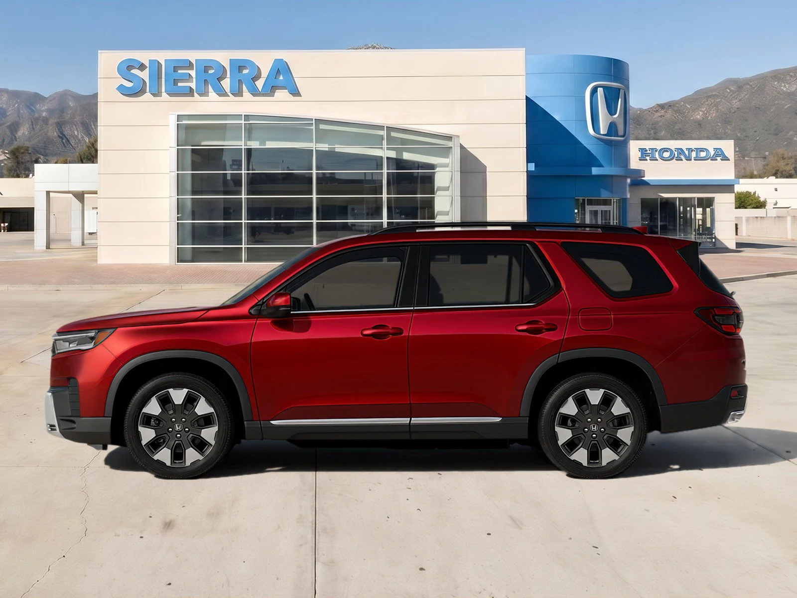 New 2026 Radiant Red Metallic II Honda AWD Elite image 2