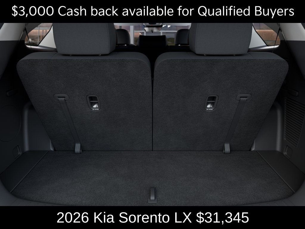 New 2026 Ebony Black Kia LX image 19