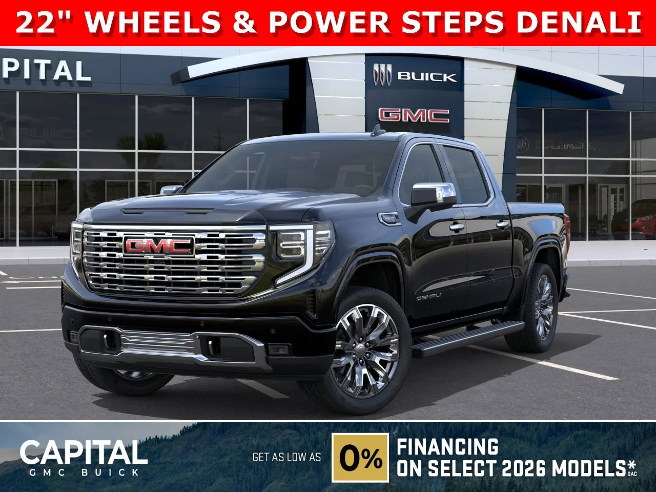 New 2026 ONYX BLACK GMC Denali image 1