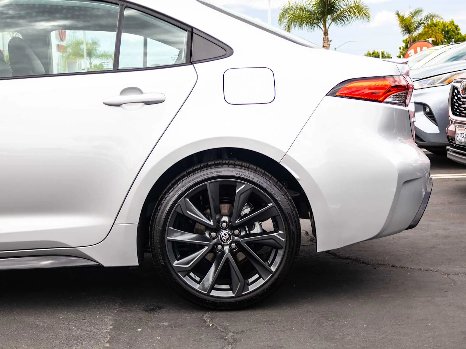 Certified Used 2026 Classic Silver Metallic Toyota SE image 6