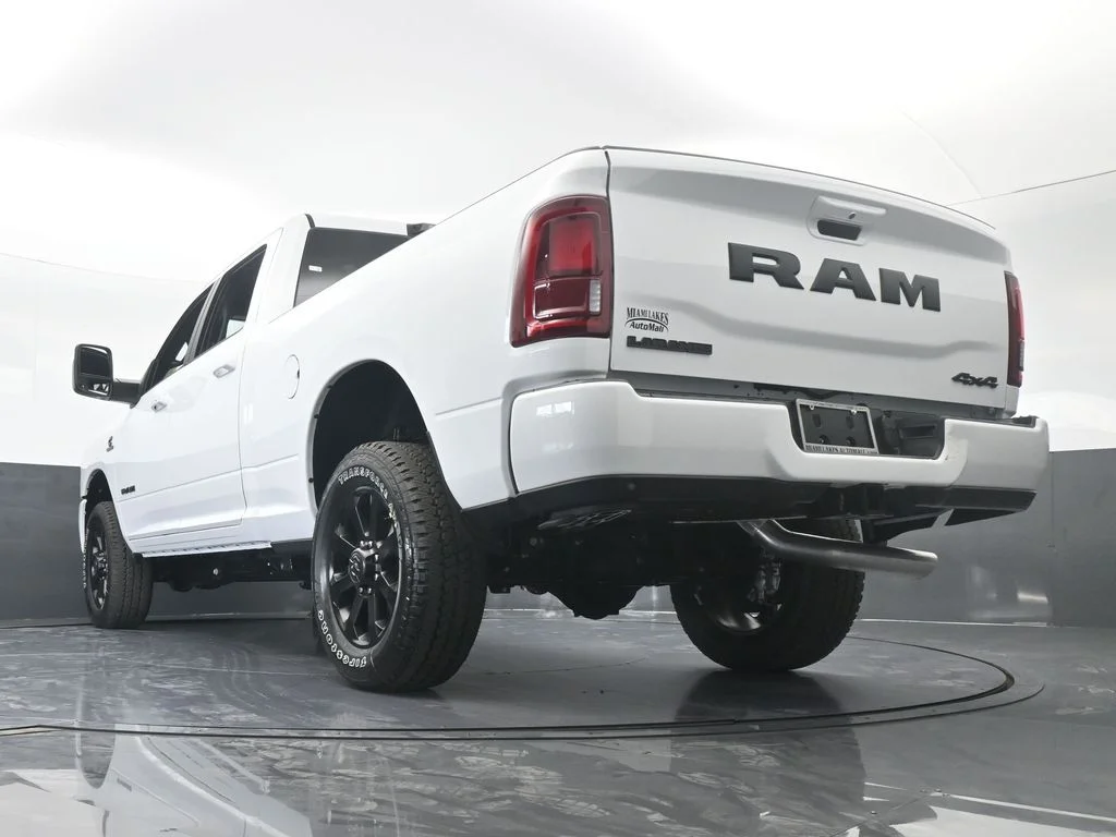 New 2026 Bright White Clear-Coat Exterior Paint RAM Laramie image 57