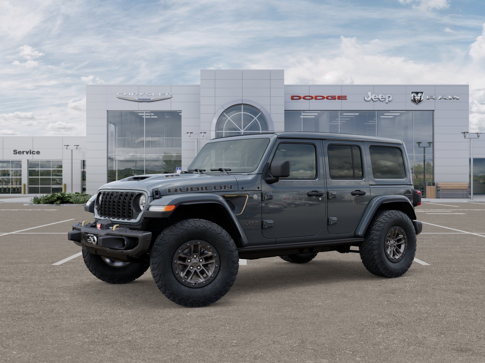 New 2025 Anvil Clear-Coat Exterior Paint Jeep Rubicon 392 image 30