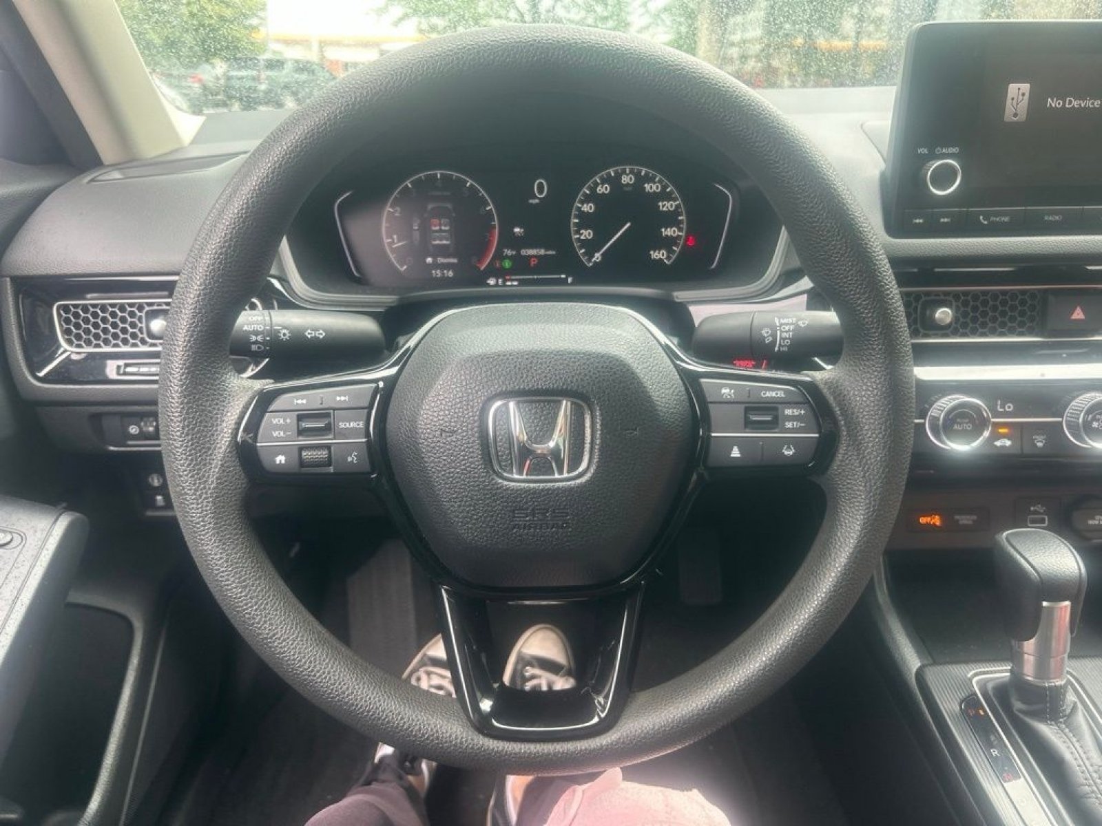 Certified Used 2024 Meteorite Gray Metallic Honda LX image 8