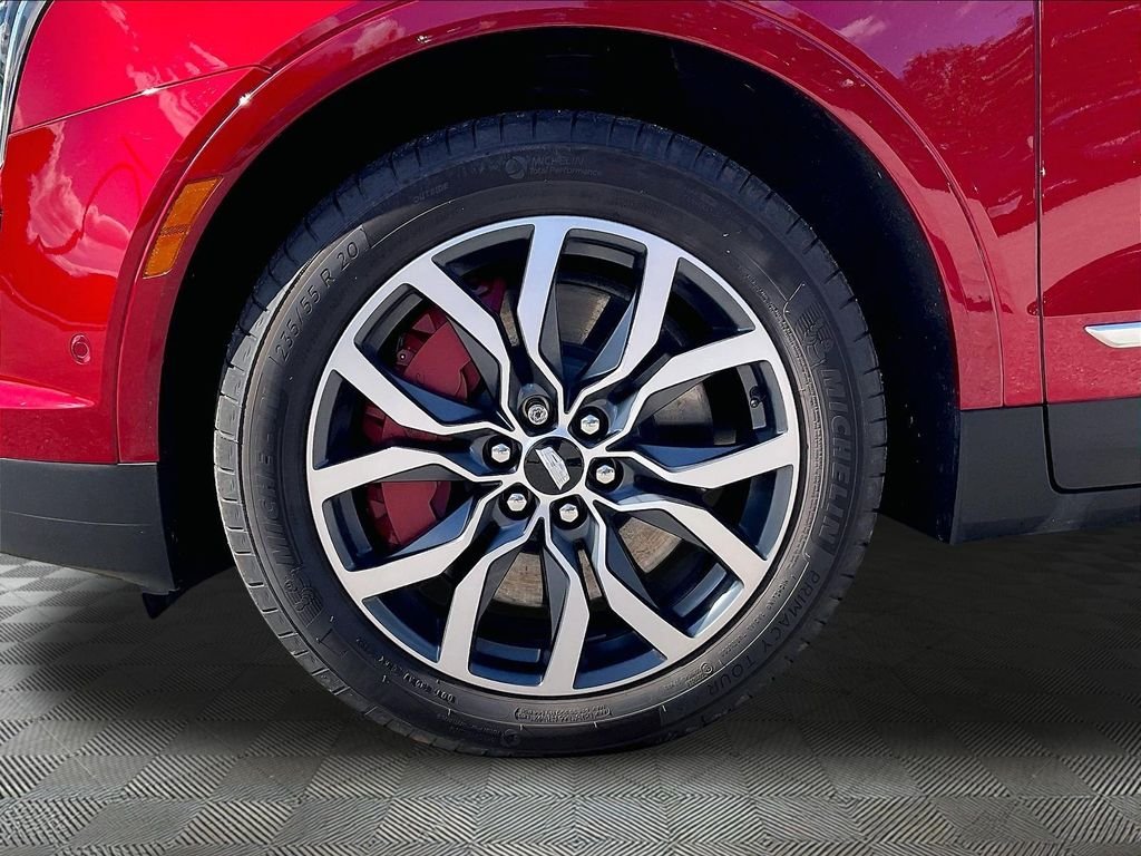 Used 2024 Radiant Red Tintcoat Cadillac Sport image 7